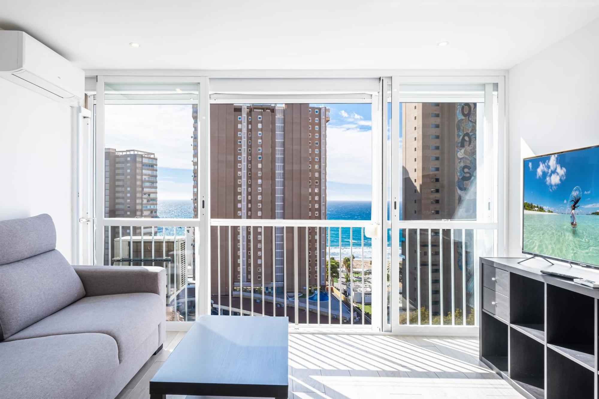 Albatros 14-10 Estudio Levante Beach Бенидорм Экстерьер фото