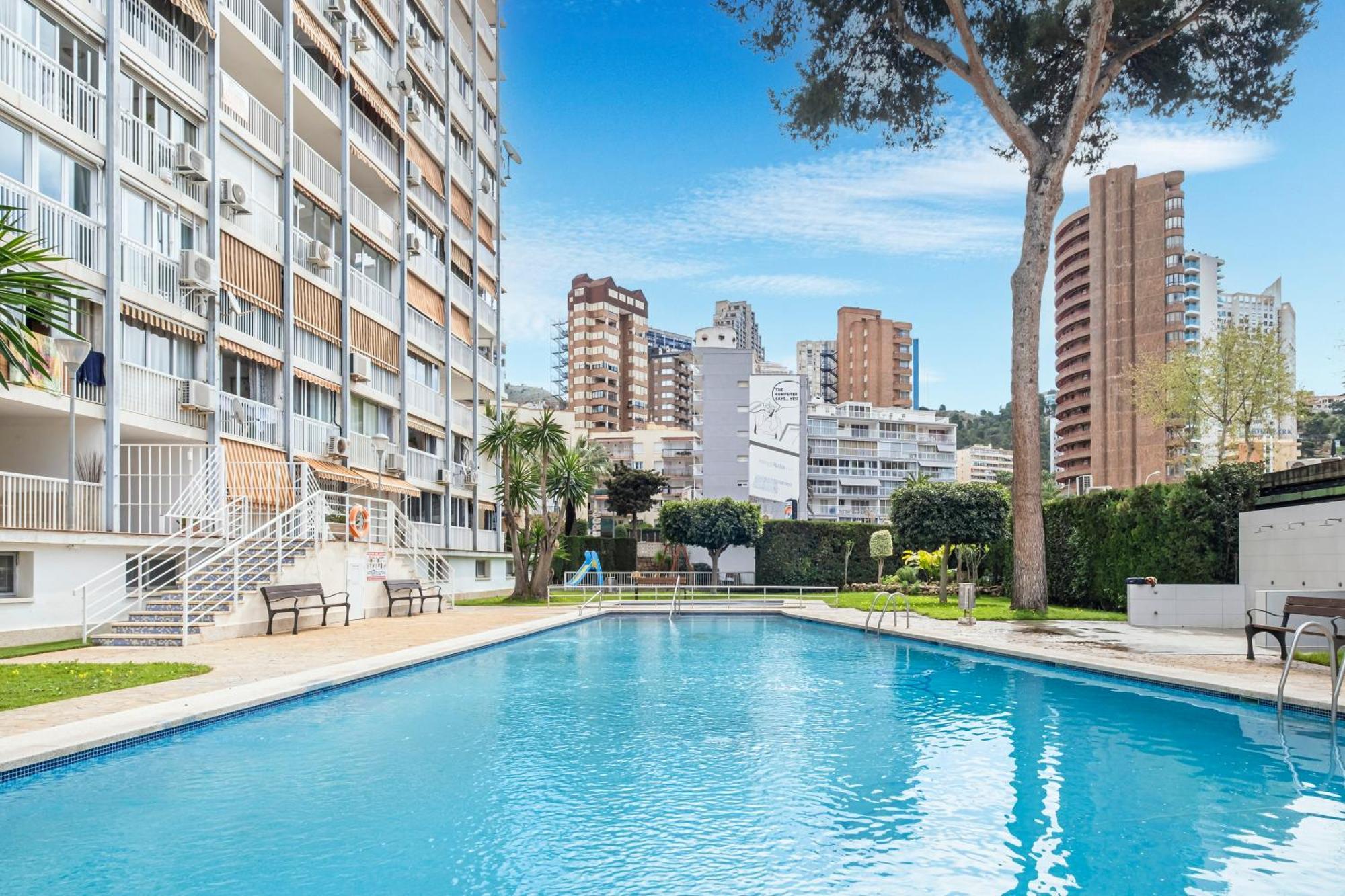 Albatros 14-10 Estudio Levante Beach Бенидорм Экстерьер фото